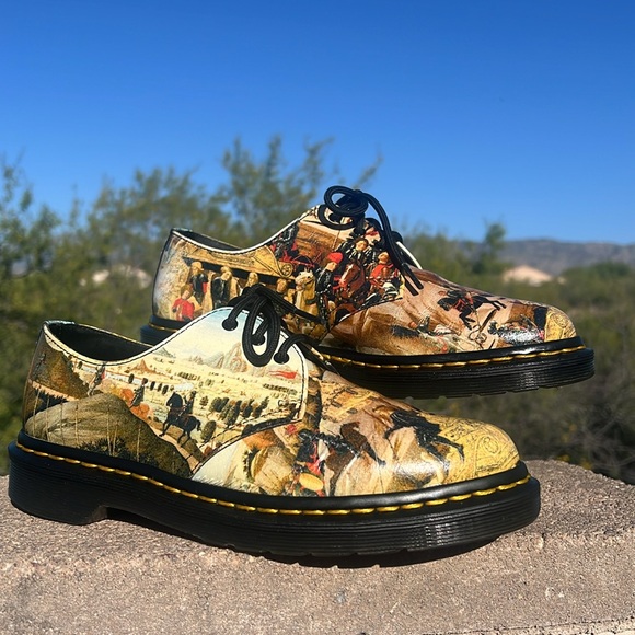 Dr Martens di Antonio Museum Collection / Artist Series 1461 Oxfords - Picture 7 of 17